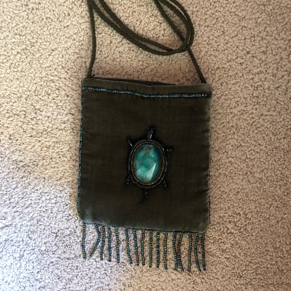 Small beaded crossbody bag - Picture 1 of 2